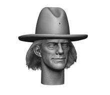 Load image into Gallery viewer, BTTF 3 Doc with Bullet Hole Hat