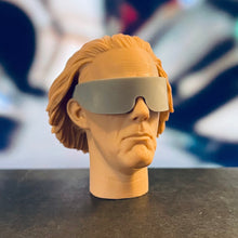 Load image into Gallery viewer, BTTF 2 Poster Doc with Glasses 1/6 - Sculpted Hair