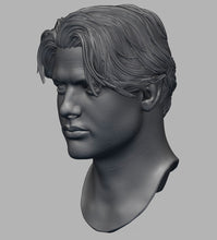 Load image into Gallery viewer, Rick O'Connell with Neck & Sculpted Hair 1/6th Head Sculpt