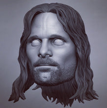 Load image into Gallery viewer, SH Ranger Sculpted Hair 1/6 Head Sculpt