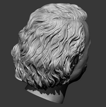 Load image into Gallery viewer, Mr. J 6.0 Sculpted Hair 1/6 Head Sculpt