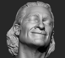 Load image into Gallery viewer, JPJ Haired Happy Dance 1/6 Head Sculpt