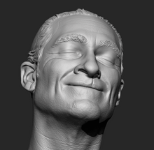 Load image into Gallery viewer, JPJ Bald Happy Dance 1/6 Head Sculpt