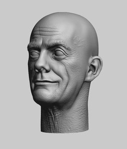 BTTF Older Smiling Doc 1/6 - Bald