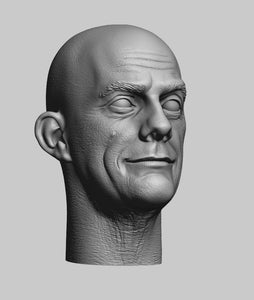 BTTF Older Smiling Doc 1/6 - Bald