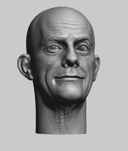 BTTF Older Smiling Doc 1/6 - Bald