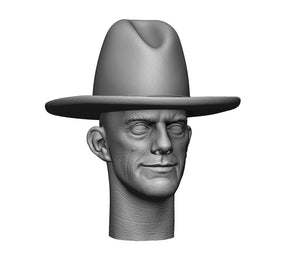 BTTF 3 Smiling Doc Set - Bald with Regular Hat