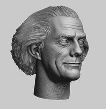 Load image into Gallery viewer, BTTF Older Smiling Doc 1/6 - Sculpted Hair
