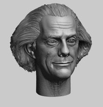 Load image into Gallery viewer, BTTF Older Smiling Doc 1/6 - Sculpted Hair
