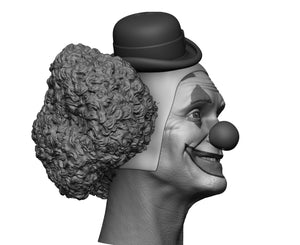 Clown Arthur 1/6 Set - Sculpted Wig