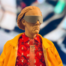 Load image into Gallery viewer, BTTF 2 Poster Doc with Glasses 1/6 - Sculpted Hair
