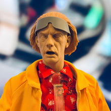 Load image into Gallery viewer, BTTF 2 Great Scott Doc with Glasses 1/6 - Sculpted Hair
