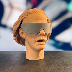 BTTF 2 Great Scott Doc with Glasses 1/6 - Sculpted Hair