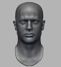 Load image into Gallery viewer, Rick O&#39;Connell Bald with Neck 1/6th Head Sculpt
