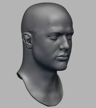 Load image into Gallery viewer, Rick O&#39;Connell Bald with Neck 1/6th Head Sculpt
