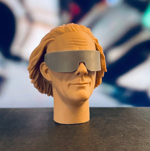 BTTF 2 Roads Doc with Glasses 1/6 - Sculpted Hair