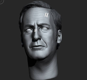 BrBa Wounded Saul 1/6 Head Sculpt