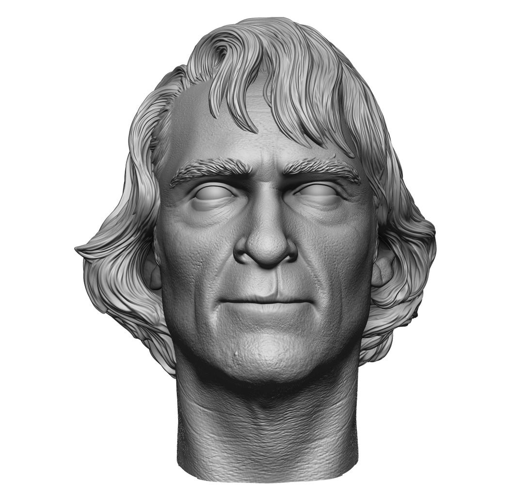 Arthur Fleck Sculpted Hair 1/6 Head Sculpt