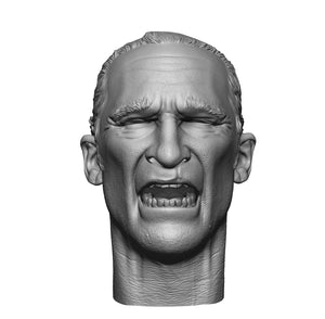 Arthur Laughing Bald 1/6 Head Sculpt