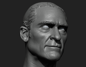 JPJ Fleck Bald 1/6 Head Sculpt