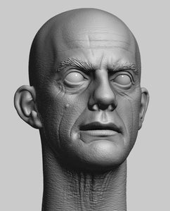 Doc Bald 1/6 Head Sculpt