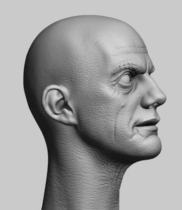 Doc Bald 1/6 Head Sculpt