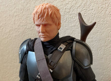 Load image into Gallery viewer, Gunslinger 1/4 head sculpt; body used to show fit only - not included with purchase.
