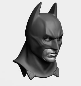 Hero Cowl with open mouth expression faceplate