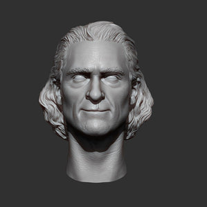 JPJ Fleck Sculpted Hair 1/6 Head Sculpt