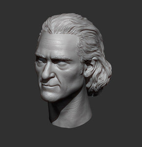 JPJ Fleck Sculpted Hair 1/6 Head Sculpt