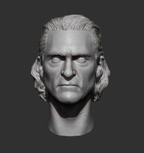 Load image into Gallery viewer, JPJ Serious Sculpted Hair 1/6 Head Sculpt
