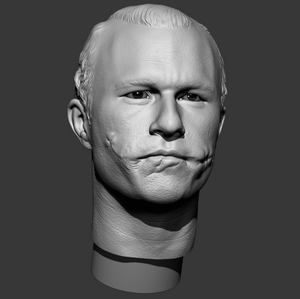 Mr. J 6.0 Bald 1/4 HT Head Sculpt