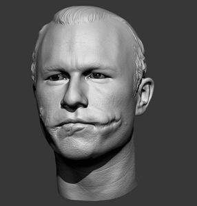 Mr. J 6.0 Bald 1/6 Head Sculpt