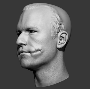 Mr. J 6.0 Bald 1/6 Head Sculpt