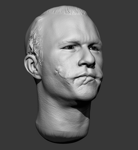 Mr. J 6.0 Bald 1/4 Head Sculpt