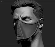 Load image into Gallery viewer, Ra&#39;s Al Gul Masked 1/6 Head Sculpt
