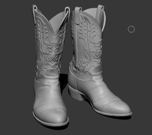 Rick Boots 1/6 Scale