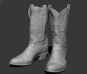 Rick Boots 1/6 Scale