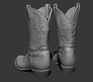 Rick Boots 1/6 Scale