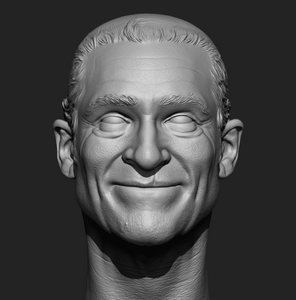 JPJ Murray Bald 1/6 Head Sculpt