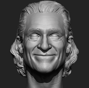 JPJ Murray Haired 1/6 Head Sculpt