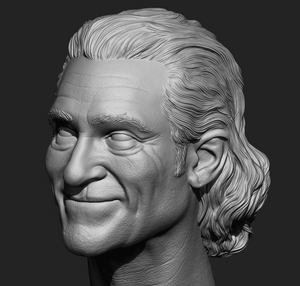 JPJ Murray Haired 1/6 Head Sculpt