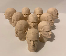 Load image into Gallery viewer, JPJ Serious Bald 1/6 Head Sculpt
