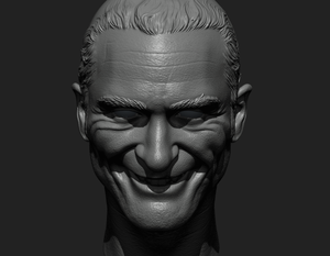 JPJ Smile Bald 1/6 Head Sculpt