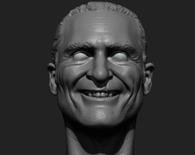 Load image into Gallery viewer, JPJ Smile Bald 1/6 Head Sculpt
