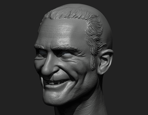 JPJ Smile Bald 1/6 Head Sculpt