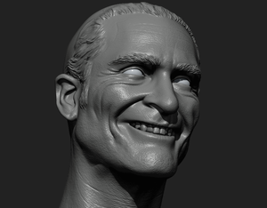 JPJ Smile Bald 1/6 Head Sculpt