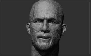 DP Talking Wade 1/6 Head Sculpt